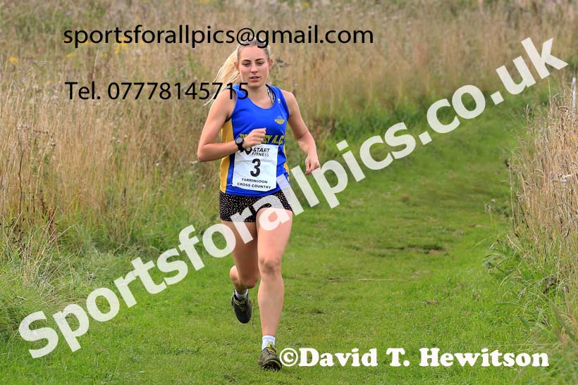 Senior Women, Farringdon Cross Country Relays, Sunderland.  Photo: David T. Hewitson/Sports for All Pics
